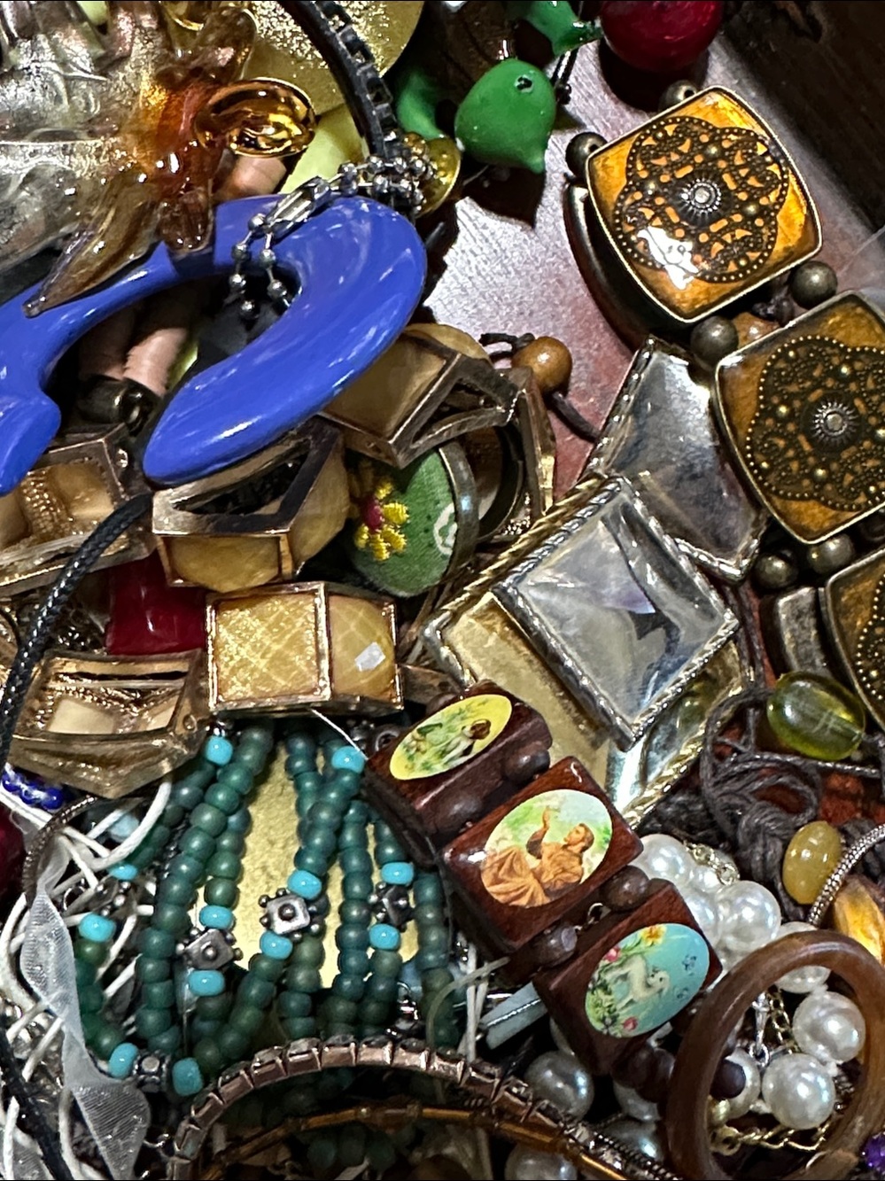 4.6 Pound Craft, Repair, Junk Jewelry Box - Picture 9 of 13